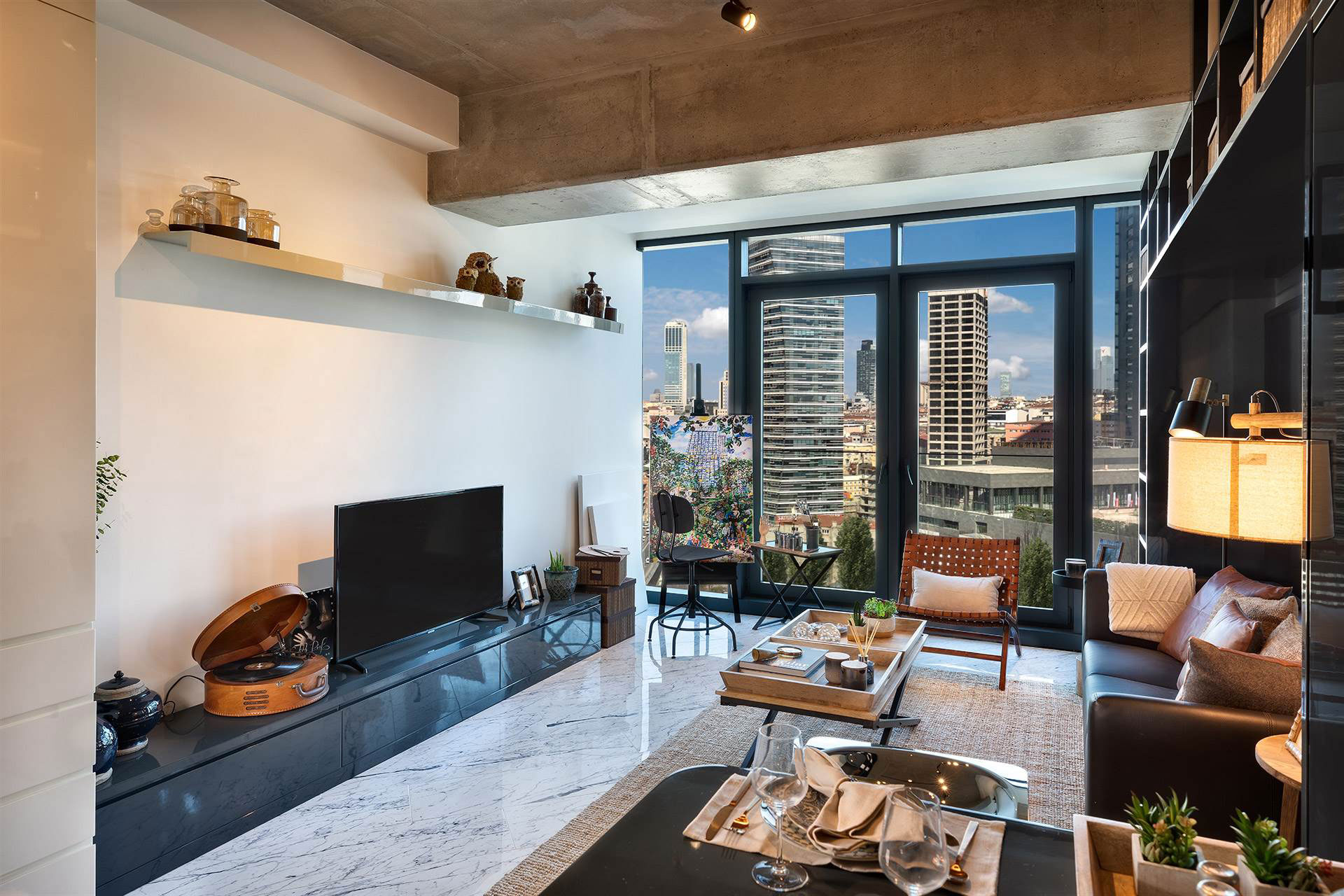 Unrivaled Opportunity Studio Apartments for sale in Sisli Bomonti Istanbul suitable for Turkish Citizenship